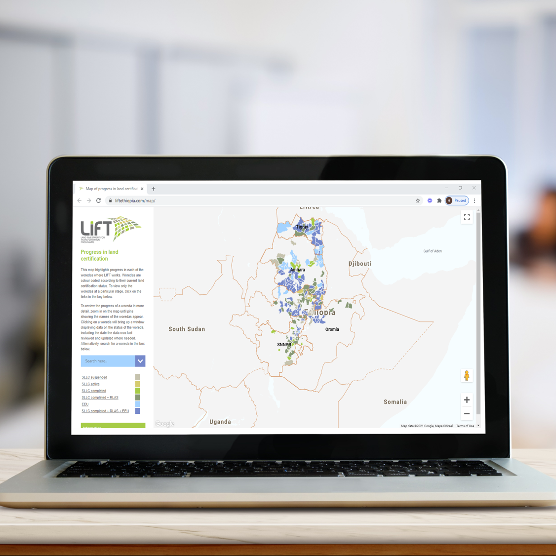 Launch of LIFT’s interactive results map