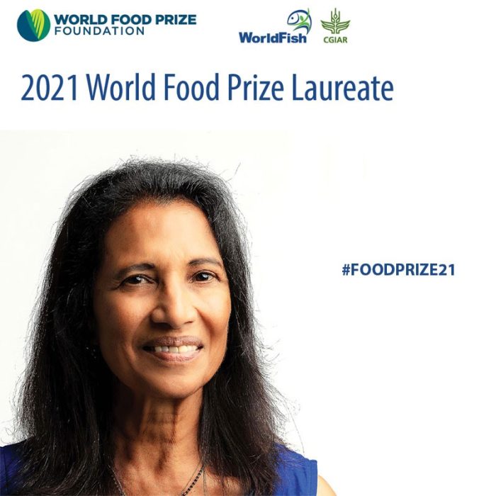 The future is fish: World Food Prize given to aquatic food systems expert